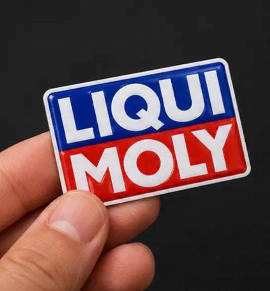 Liqui Moly 3D Dome Sticker | 3 Inch