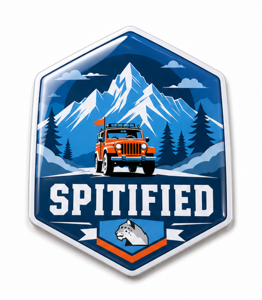 Spitified 3D Dome Sticker | 3 Inch