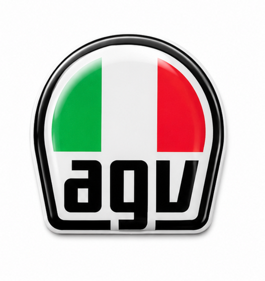AGV 3D Dome Sticker | 3 Inch