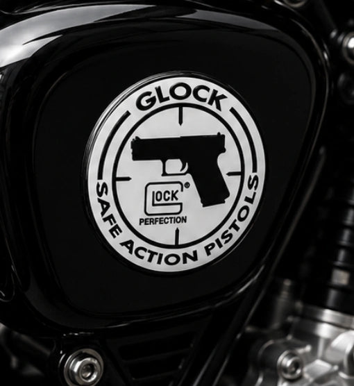 Glock 3D Dome Sticker | 3 Inch