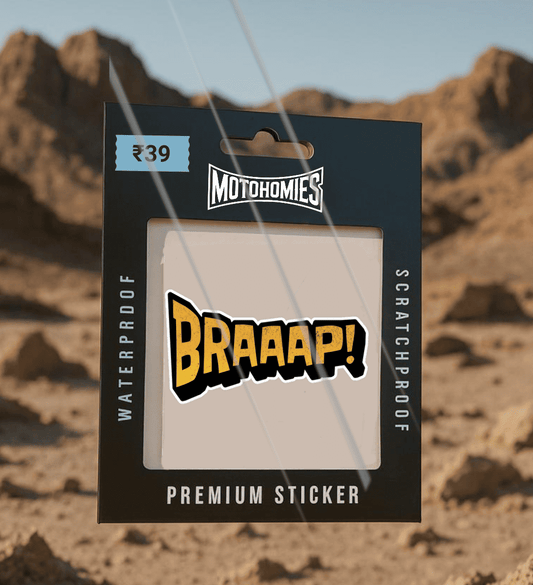 Braaap! | Reflective Sticker