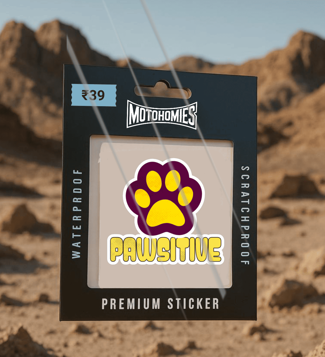 Pawsitive | Sticker