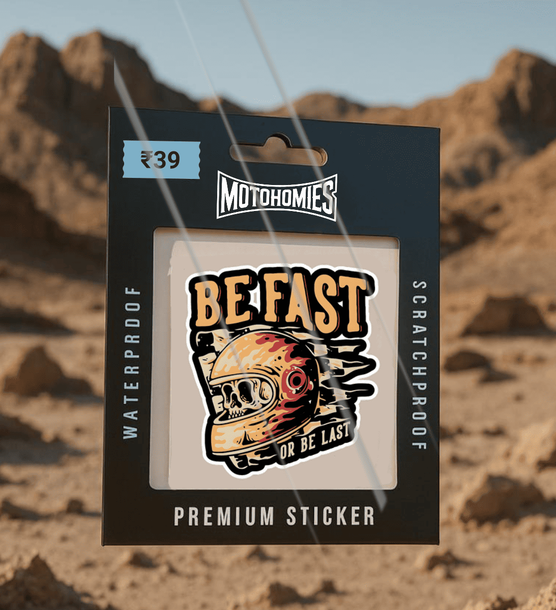 Be Fast | Sticker