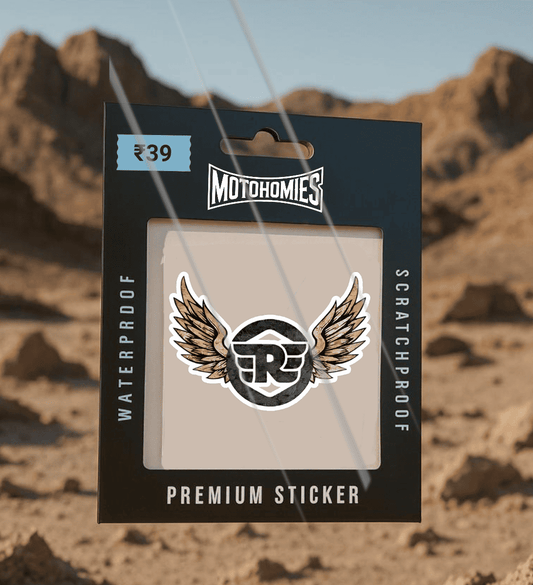 Royal Wings | Reflective Sticker