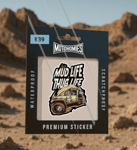 Mud Life Thug Life | Reflective Sticker