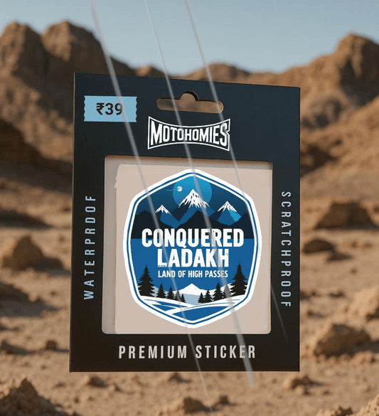 Conquered Ladakh | Reflective Sticker