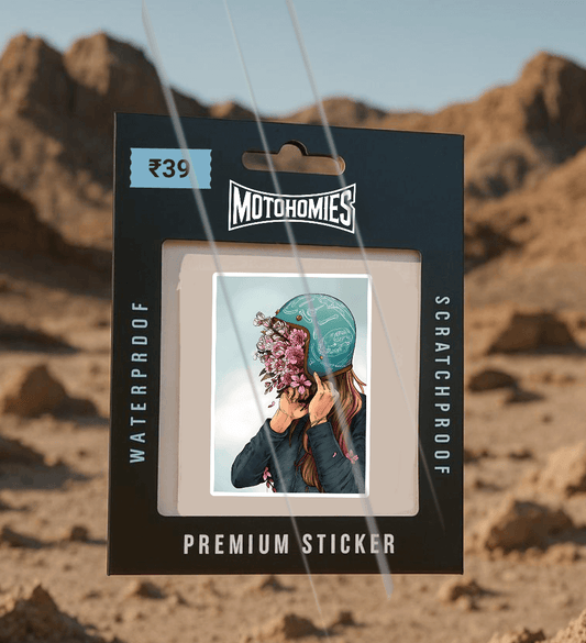 Beneath the Helmet | Reflective Sticker