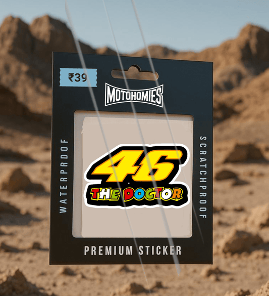 46 The Doctor | Reflective Sticker