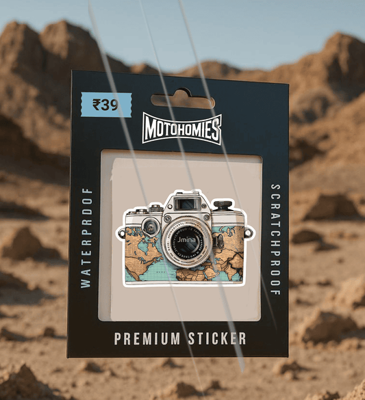 Camera Map | Reflective Sticker