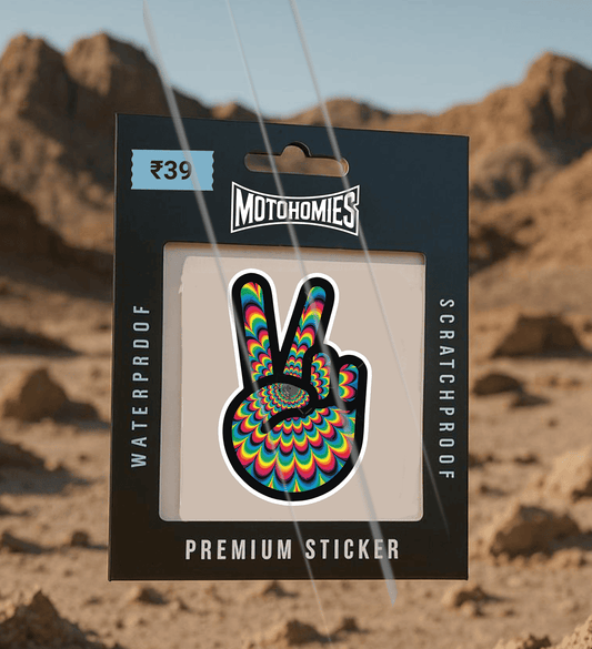 Cosmic Peace | Reflective Sticker