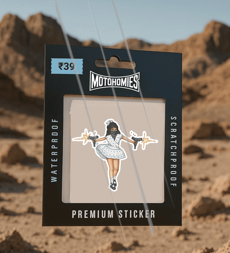 Nirma Girl | Reflective Sticker