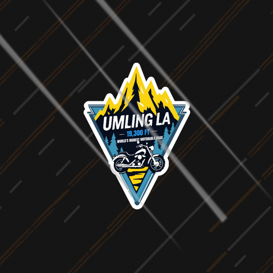 Leh-Ladakh Conqueror Sticker Pack – 9 Stickers