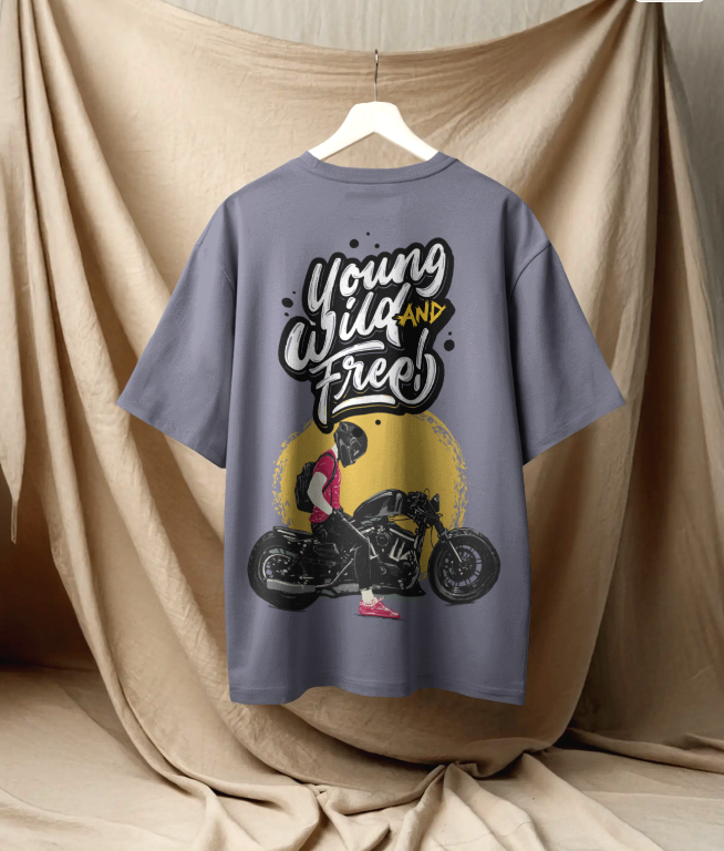 Young Wild and Free | Unisex Oversized T-Shirt