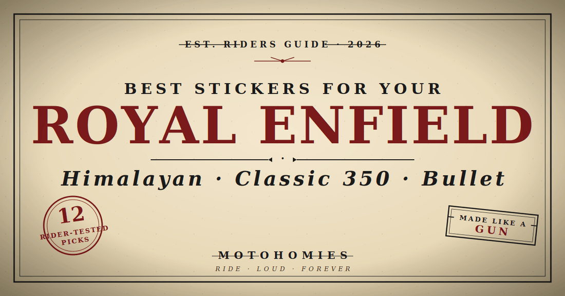Best Stickers for Royal Enfield Himalayan & Classic 350: 12 Rider-Tested Picks for 2026
