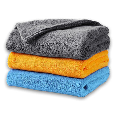 550 GSM Coral Fleece Microfiber Cleaning Cloth for Bike & Car
