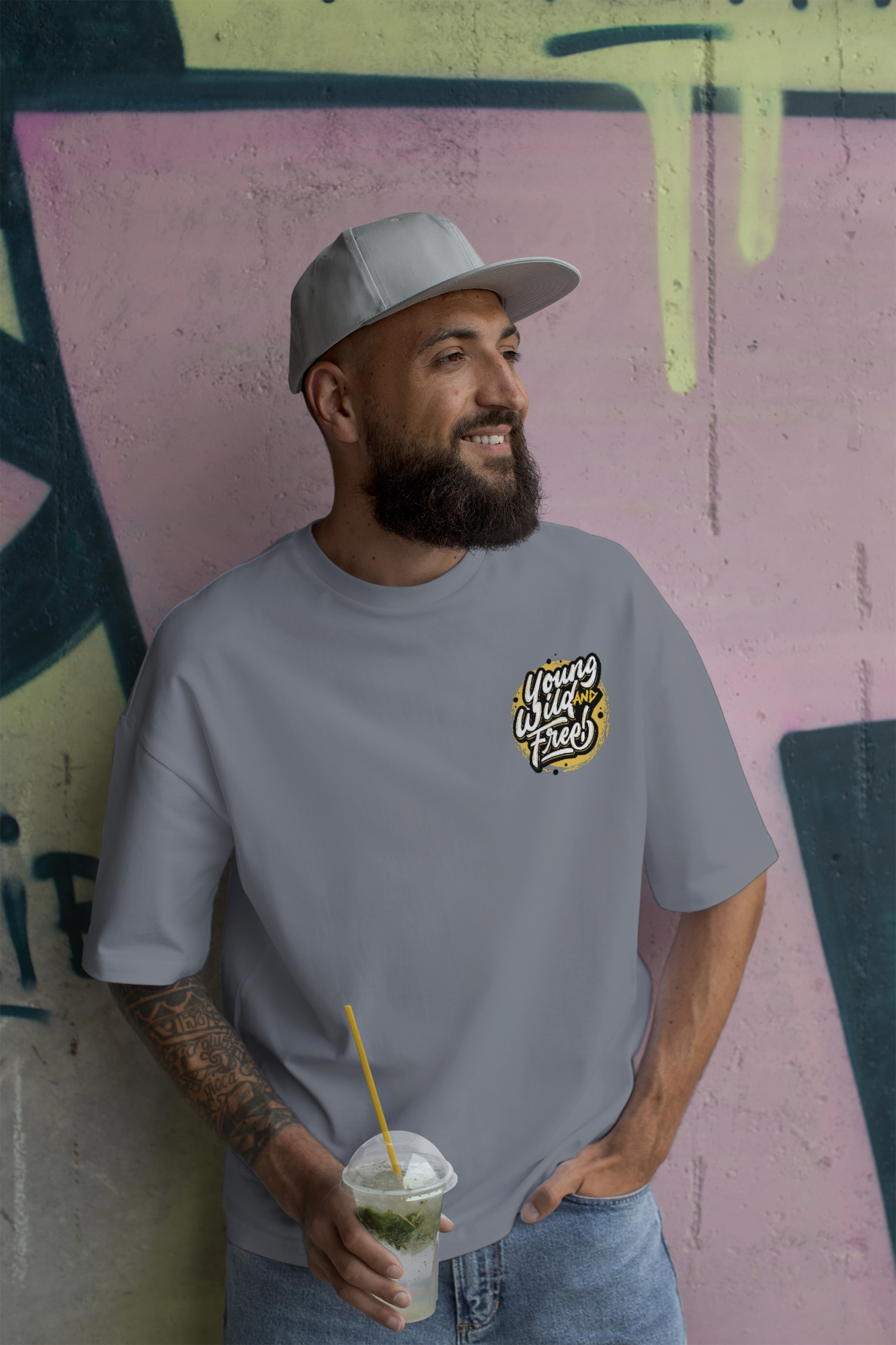 Young Wild and Free | Unisex Oversized T-Shirt
