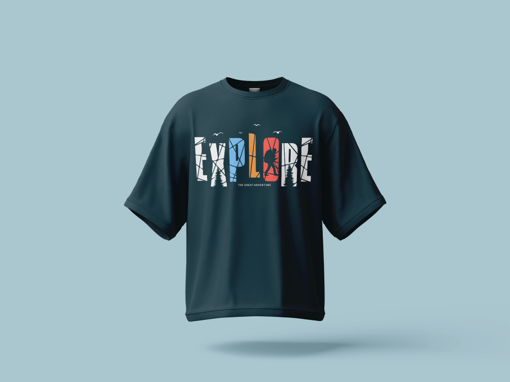 Explore | Oversized Unisex T-Shirt