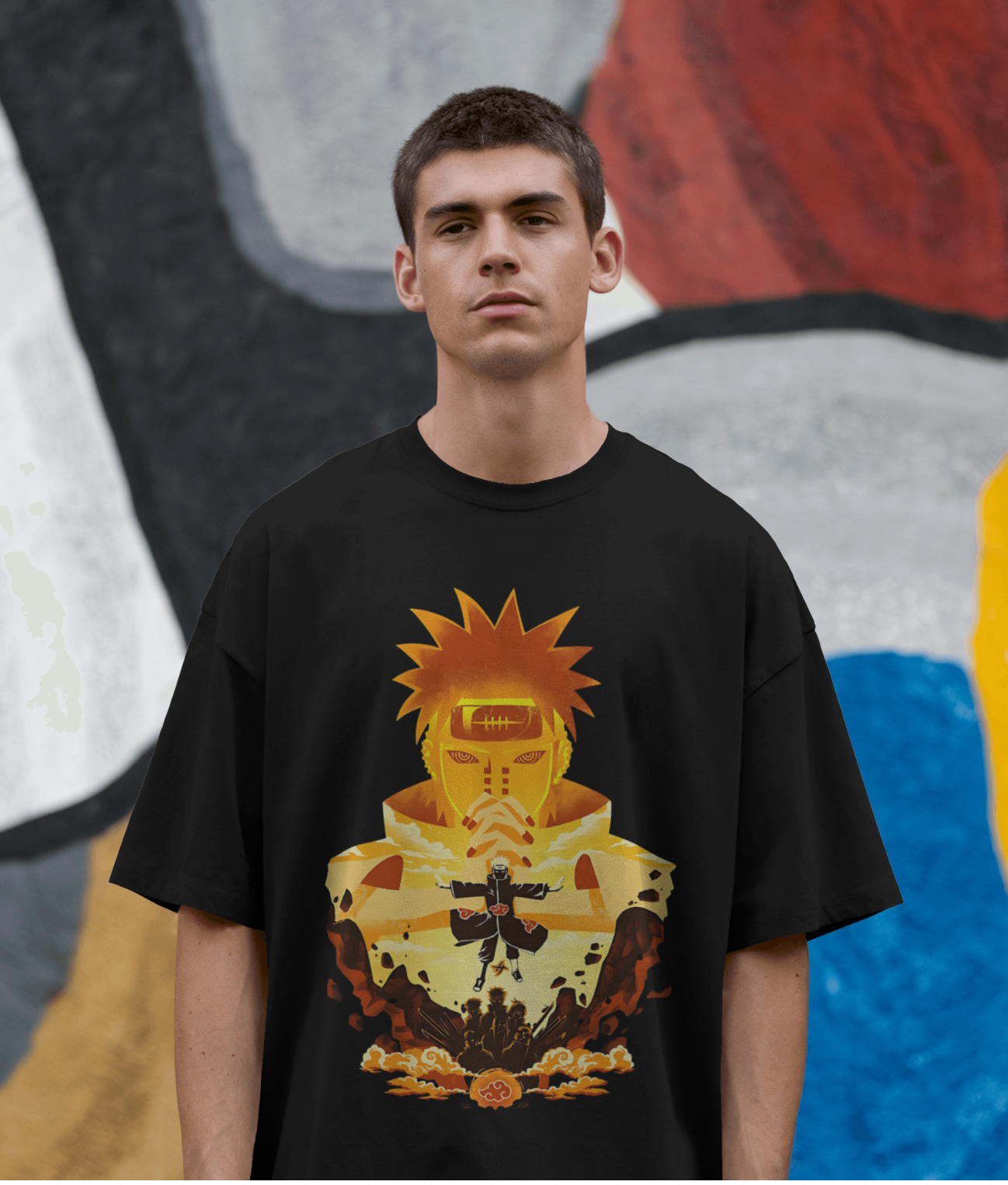 Pain-Shinra tensei: Naruto | Unisex Oversized T-Shirt