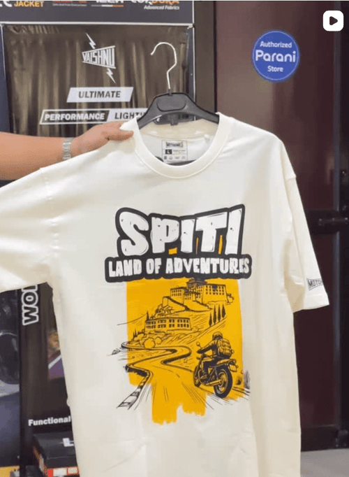 Spiti Valley Oversized T-Shirt — Land of Adventures
