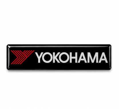 Yokohama 3D Dome Sticker | 3 Inch