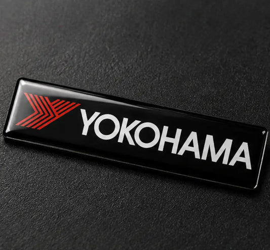 Yokohama 3D Dome Sticker | 3 Inch