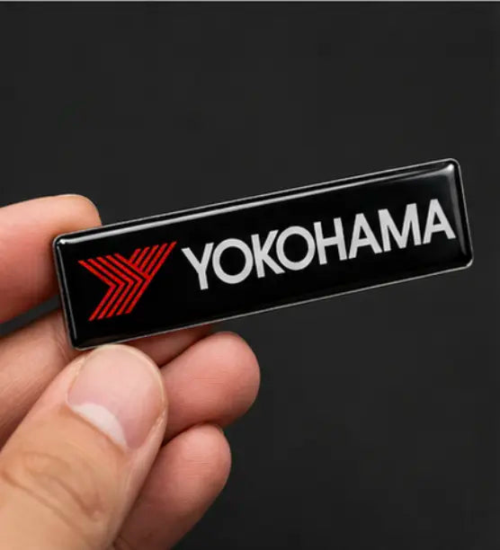 Yokohama 3D Dome Sticker | 3 Inch