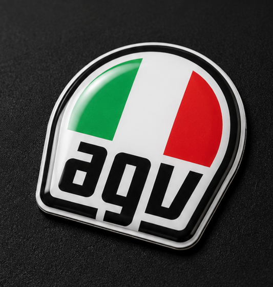 AGV 3D Dome Sticker | 3 Inch