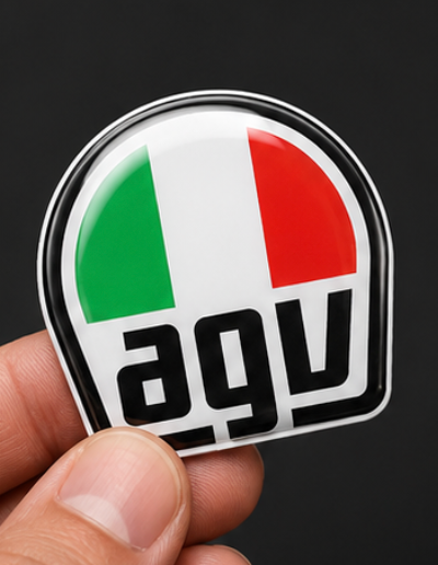 AGV 3D Dome Sticker | 3 Inch
