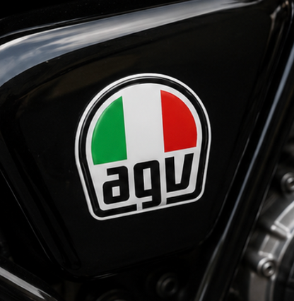 AGV 3D Dome Sticker | 3 Inch