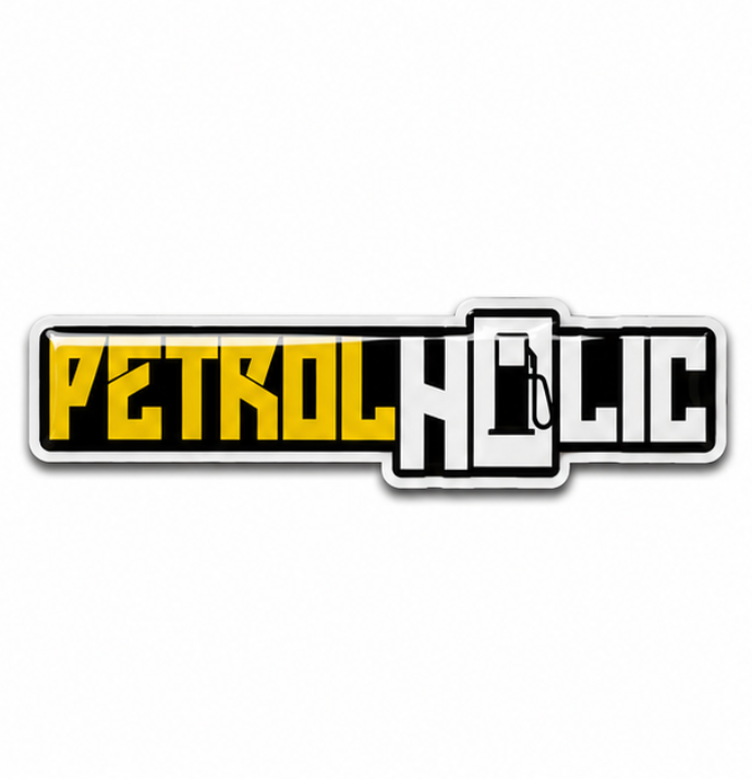 Petrolholic 3D Dome Sticker | 3 Inch