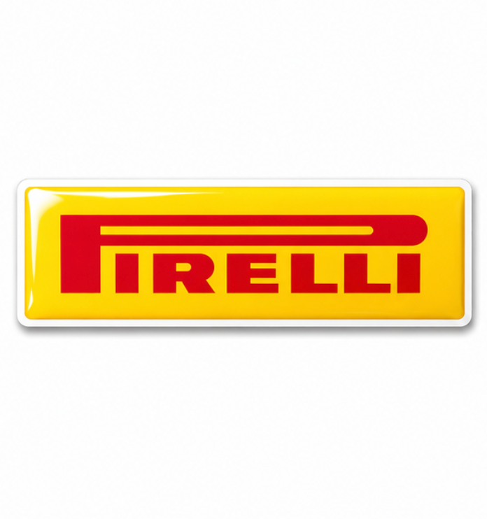 Pirelli 3D Dome Sticker | 3 Inch