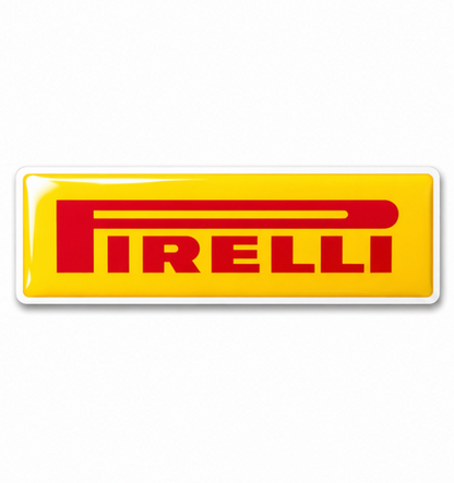 Pirelli 3D Dome Sticker | 3 Inch