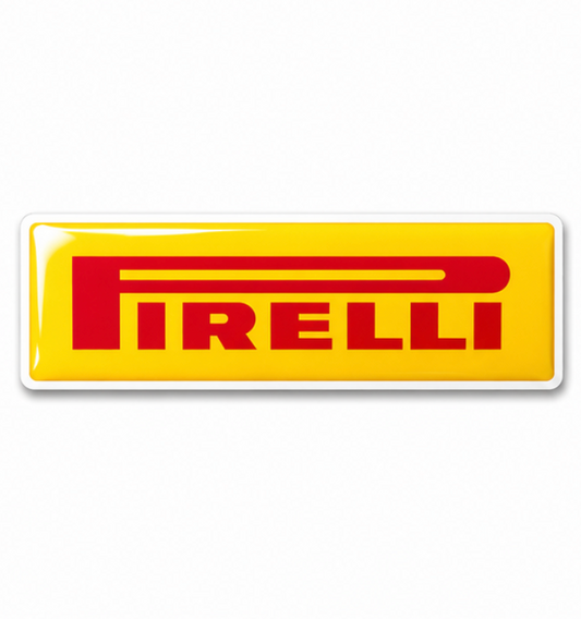 Pirelli 3D Dome Sticker | 3 Inch