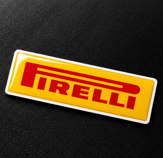 Pirelli 3D Dome Sticker | 3 Inch