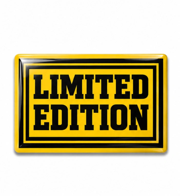 Limited Edition 3D Dome Sticker | 3 Inch