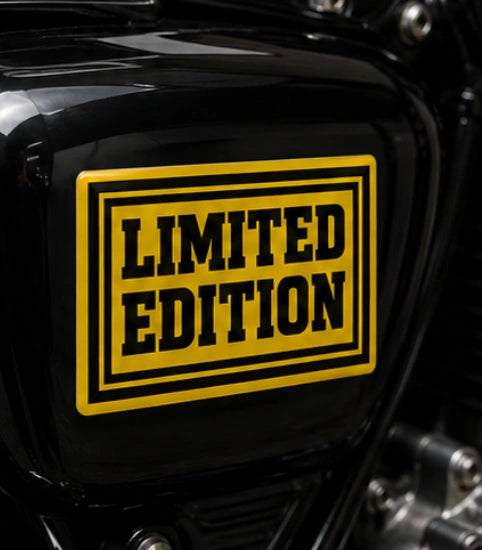 Limited Edition 3D Dome Sticker | 3 Inch