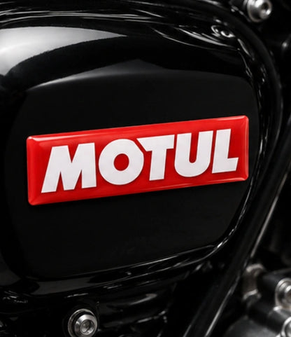 Motul 3D Dome Sticker | 3 Inch