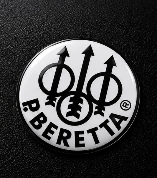 Beretta 3D Dome Sticker | 3 Inch