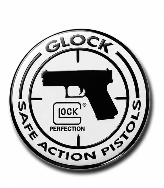 Glock 3D Dome Sticker | 3 Inch