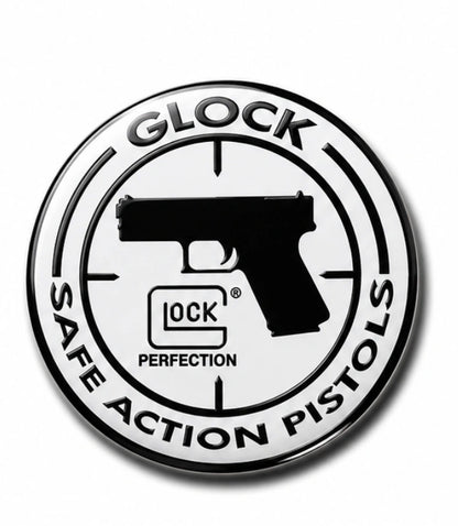 Glock 3D Dome Sticker | 3 Inch