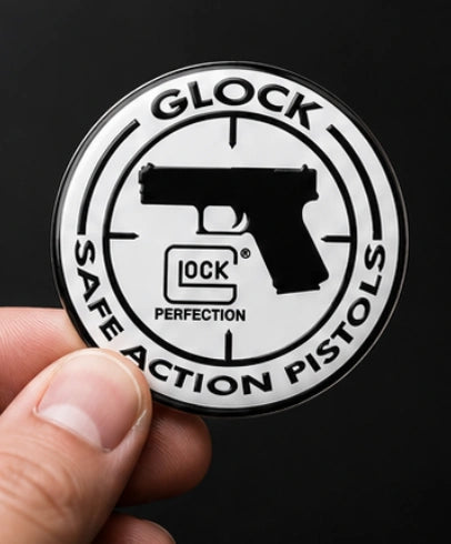 Glock 3D Dome Sticker | 3 Inch