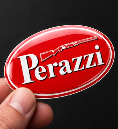 Perazzi 3D Dome Sticker | 3 Inch