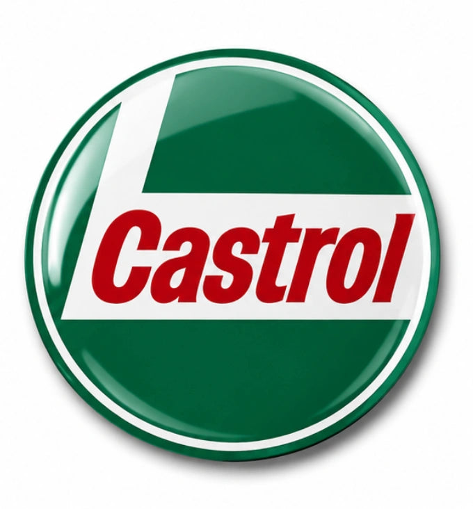 Castrol 3D Dome Sticker | 3 Inch