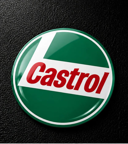 Castrol 3D Dome Sticker | 3 Inch