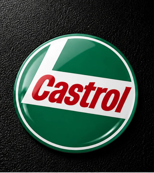 Castrol 3D Dome Sticker | 3 Inch