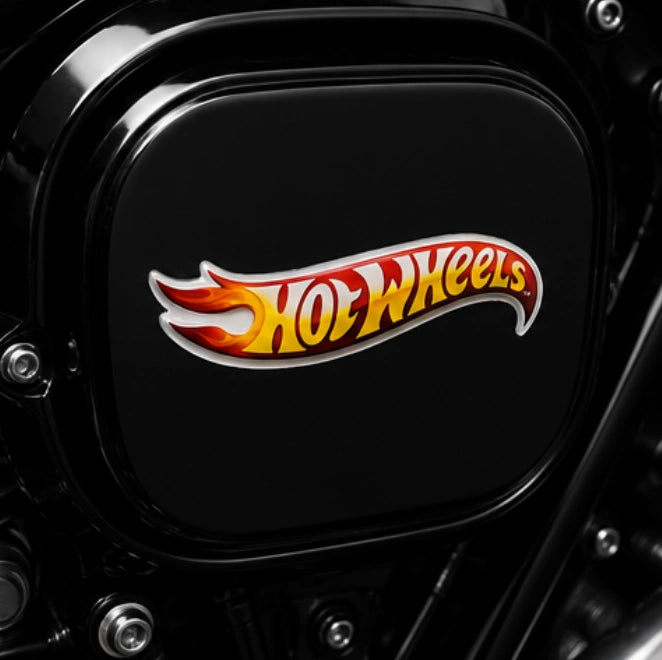 Hot Wheels 3D Dome Sticker | 3 Inch