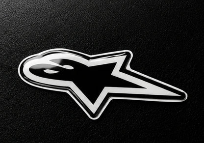 Alpinestars Astar 3D Dome Sticker | 3 Inch