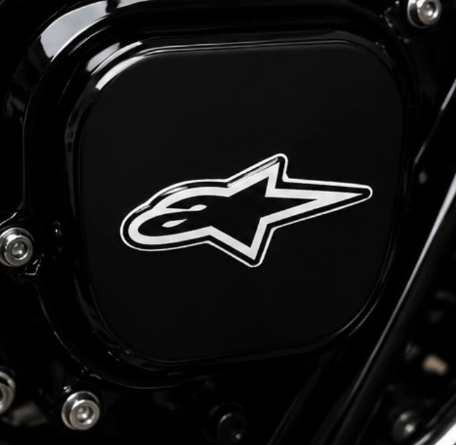 Alpinestars Astar 3D Dome Sticker | 3 Inch