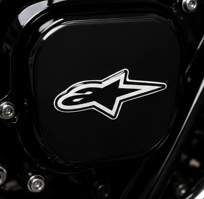Alpinestars Astar 3D Dome Sticker | 3 Inch