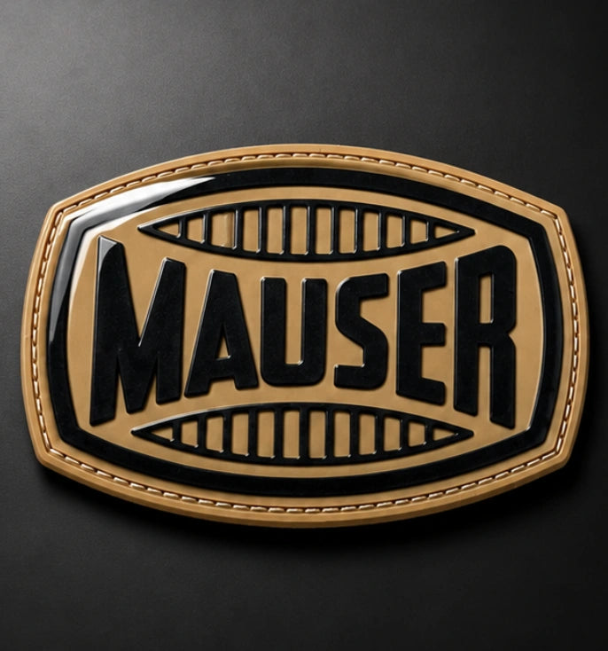 Mauser 3D Dome Sticker | 3 Inch